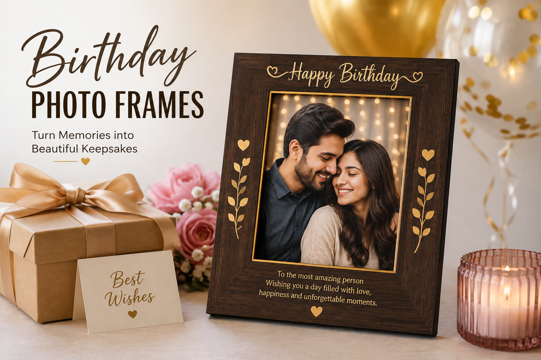 Personalized birthday photo frame in Pakistan