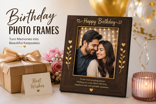 Personalized birthday photo frame in Pakistan