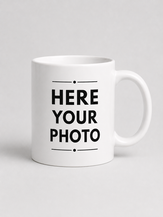 Personalized Photo Mug – Custom Printed Ceramic Coffee Mug | Add Your Phot