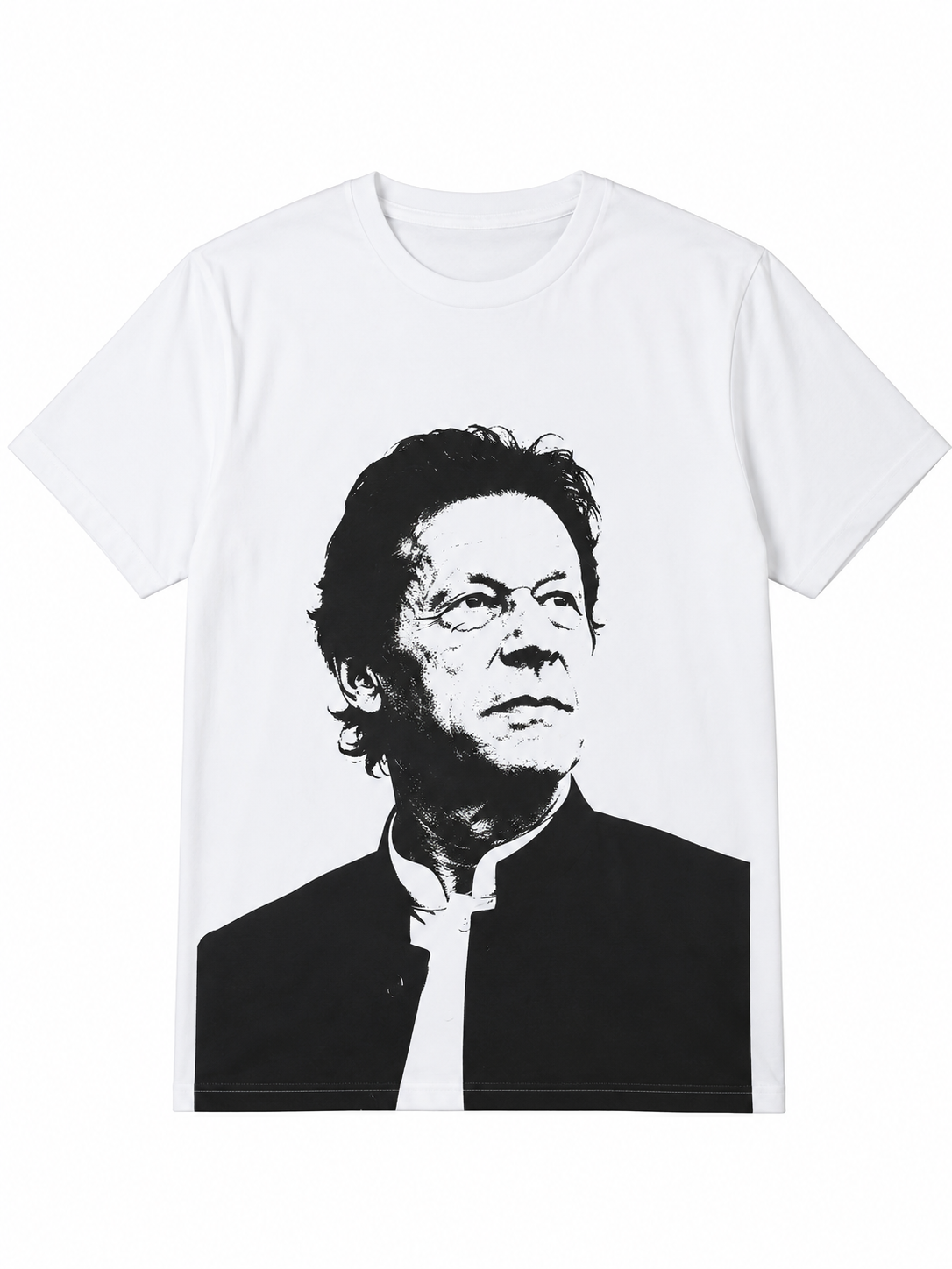 Imran Khan Photo Print T-Shirt