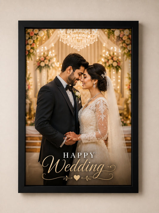 Wedding Couple Photo Frame